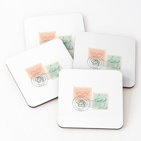 Item preview, Spring Court Stamps designed and sold by RebeccaRapp.