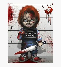 Chucky from Childs play Photographic Print