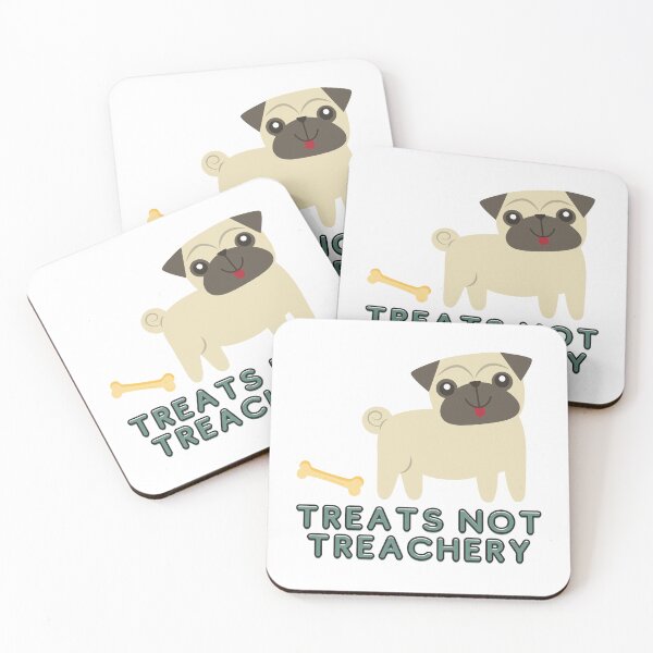 Item preview, Treats not Treachery designed and sold by The Fox Den YYC.