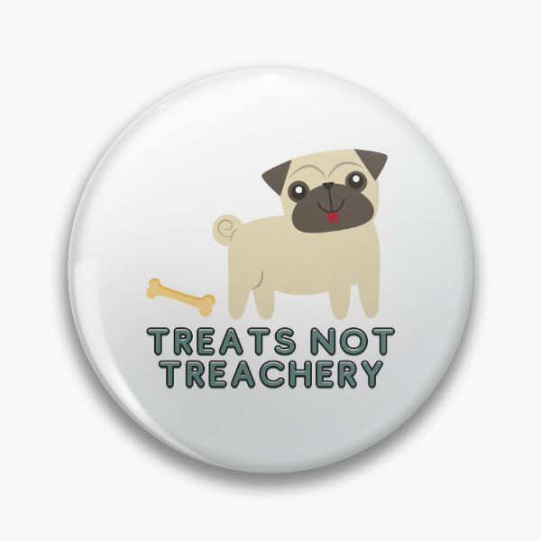 Item preview, Treats not Treachery designed and sold by The Fox Den YYC.