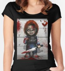 Chucky from Childs play Women's Fitted Scoop T-Shirt