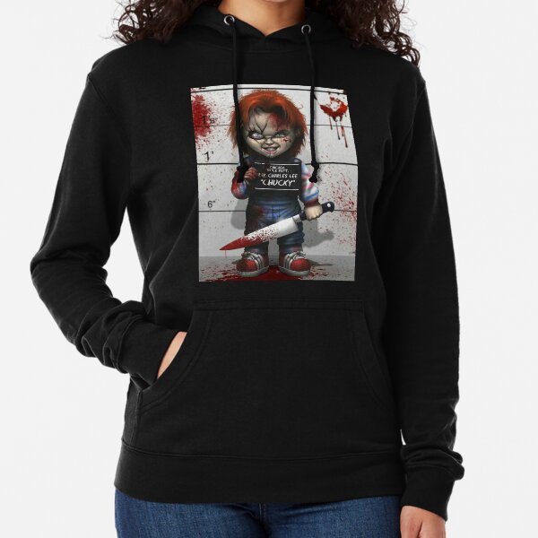 Chucky from Childs play Lightweight Hoodie
