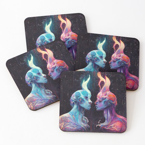 Item preview, Twin Flames designed and sold by electricxbunny.