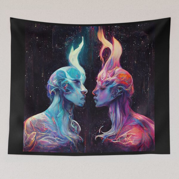 Item preview, Twin Flames designed and sold by electricxbunny.