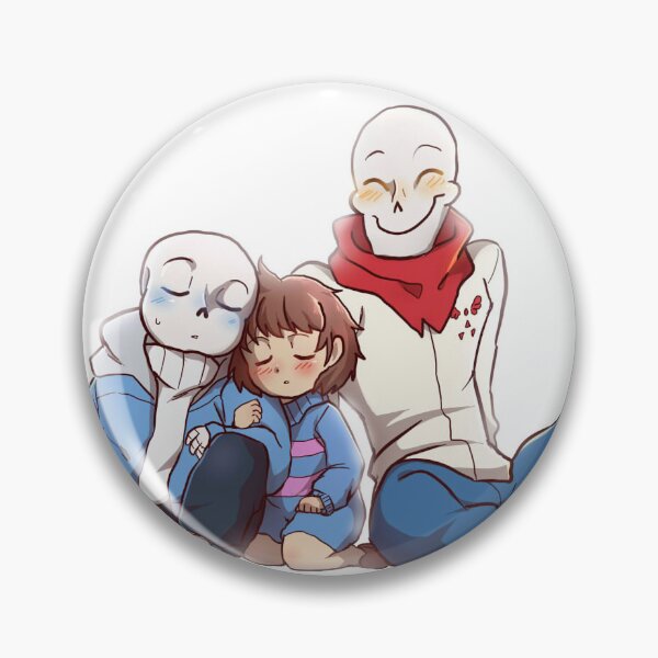 Item preview, Sans, Frisk and Papyrus! designed and sold by Rayium.