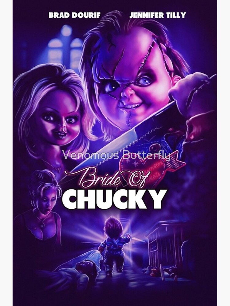 Disover Chucky's bride Premium Matte Vertical Poster