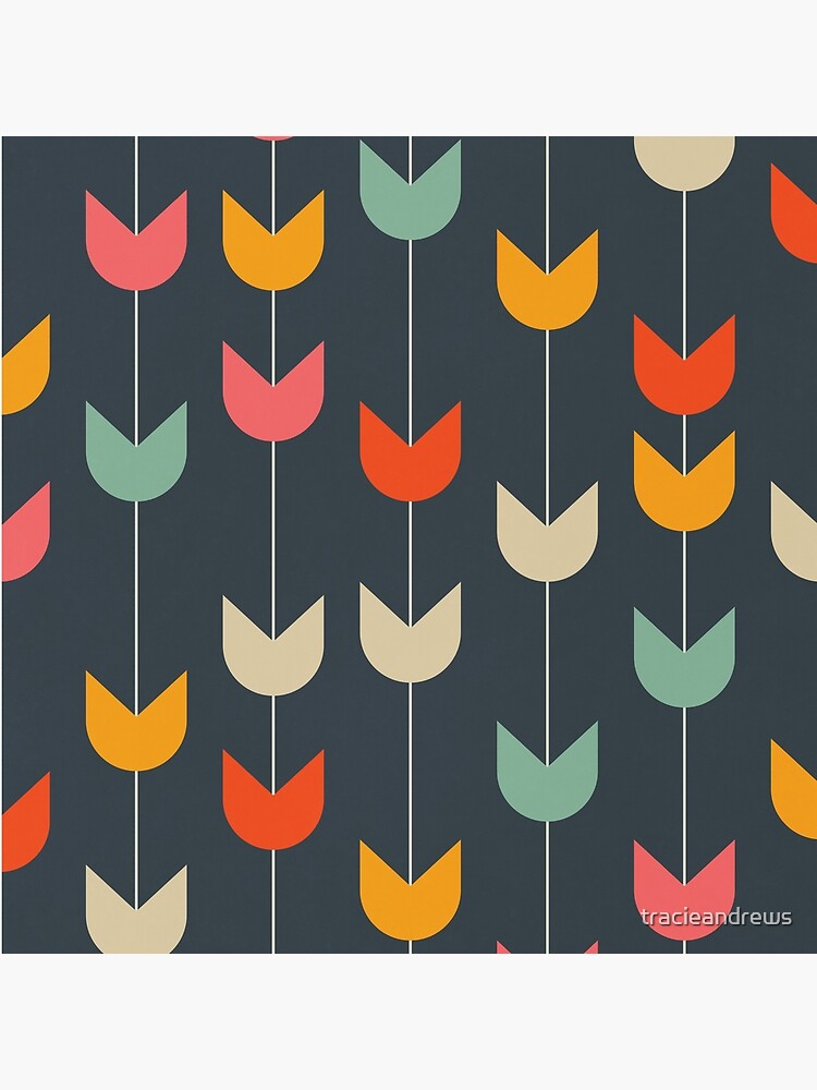 Thumbnail 4 of 4, Pillow, Tulips designed and sold by tracieandrews.