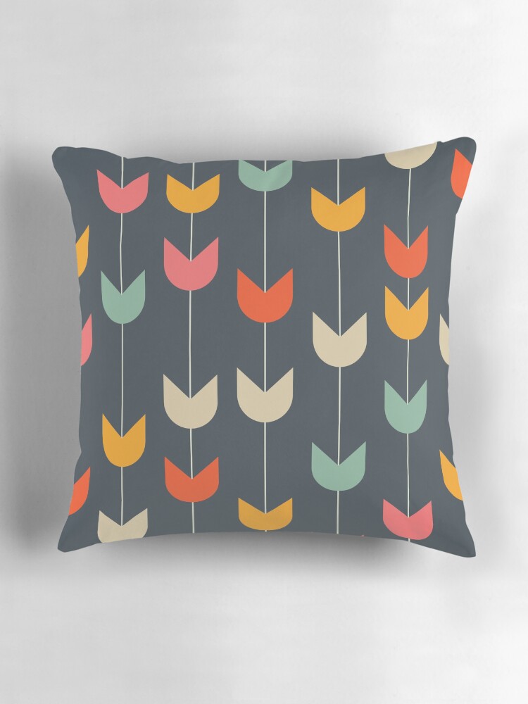 Thumbnail 3 of 4, Pillow, Tulips designed and sold by tracieandrews.