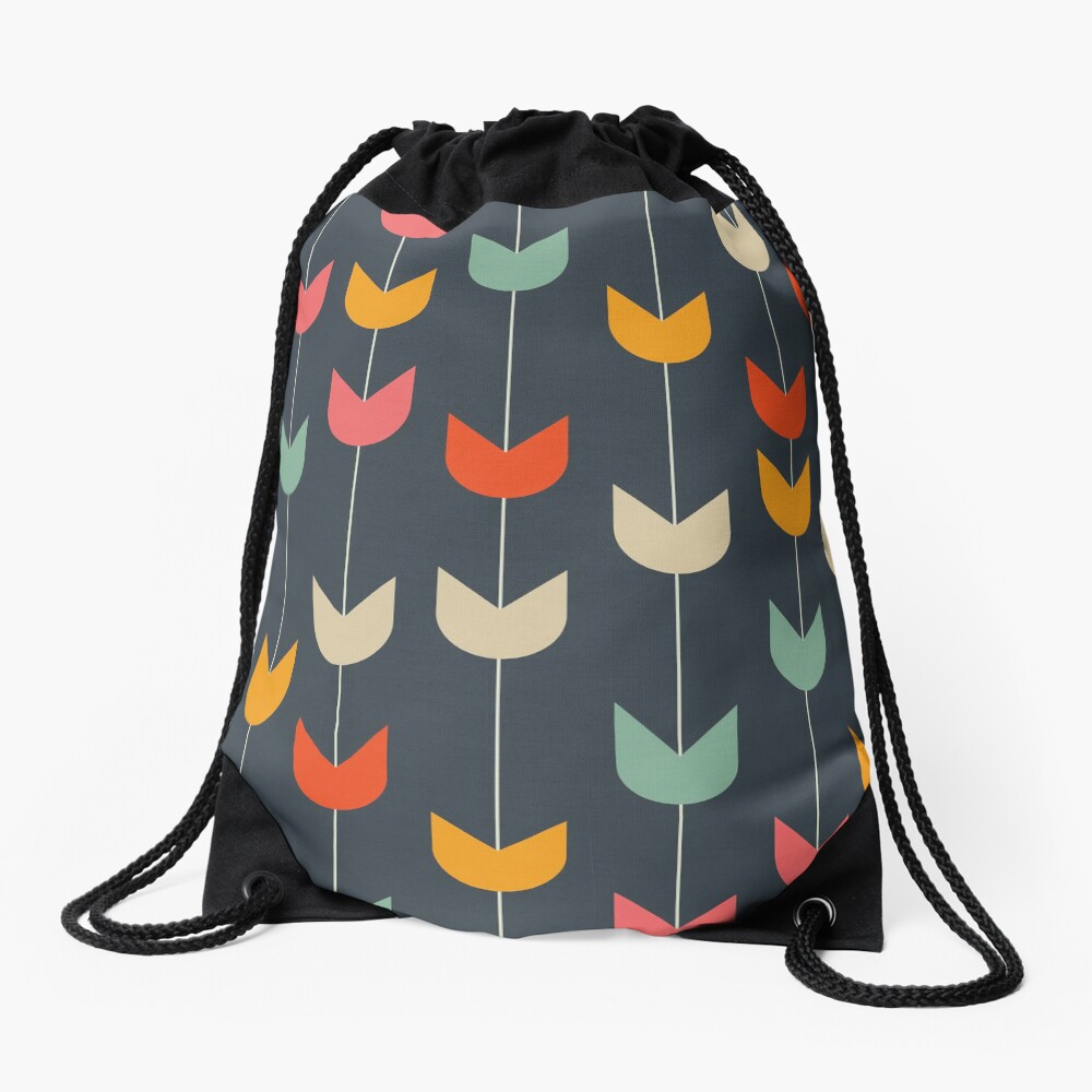 Tulips Drawstring Bag