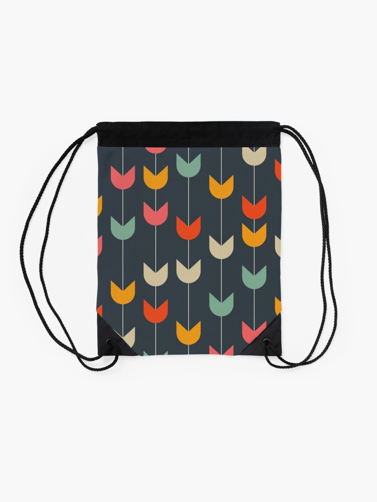 Alternate view of Tulips Drawstring Bag
