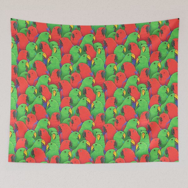 Item preview, Male and Female Eclectus Parrots designed and sold by MaratusFunk.