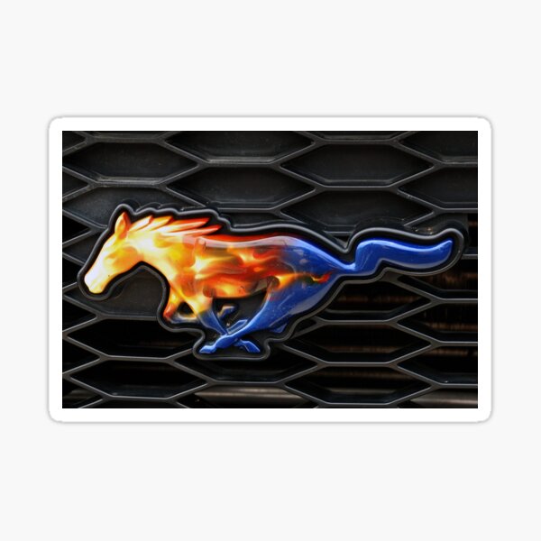 Thermometer Ford Mustang - Horse & Stripes Logo