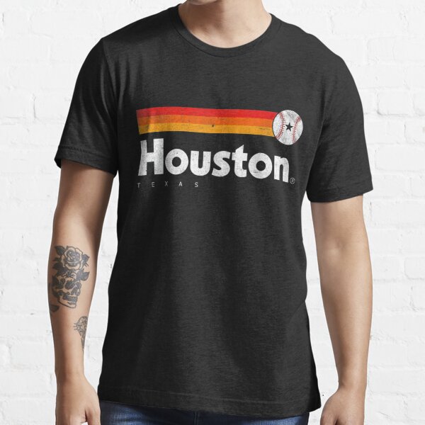 70s Houston Astros Texas Baseball Team Rainbow t-shirt Small - The Captains  Vintage
