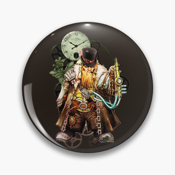Artikelvorschau, Steampunk-Zwerg entworfen und verkauft von Gothic Fantasy.