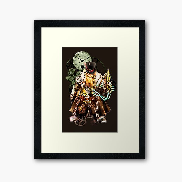 Aperçu de l'œuvre Nain Steampunk créée et vendue par Gothic Fantasy.