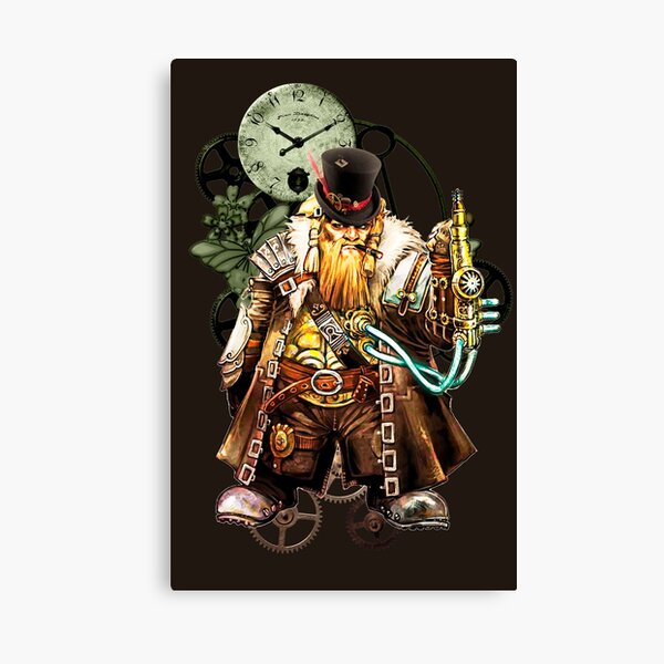 Aperçu de l'œuvre Nain Steampunk créée et vendue par Gothic Fantasy.