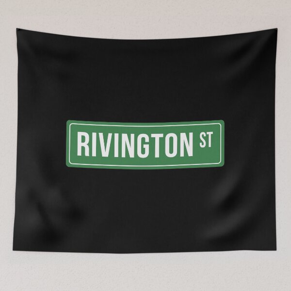 Item preview, Rivington Street Manhattan NYC Street Sign designed and sold by Supra Designs.