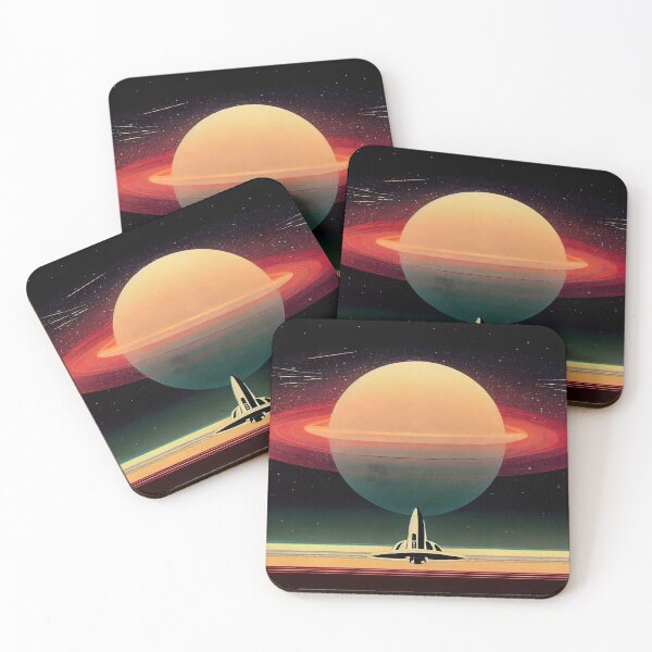 Item preview, Retro Space Art designed and sold by Foodcolored.