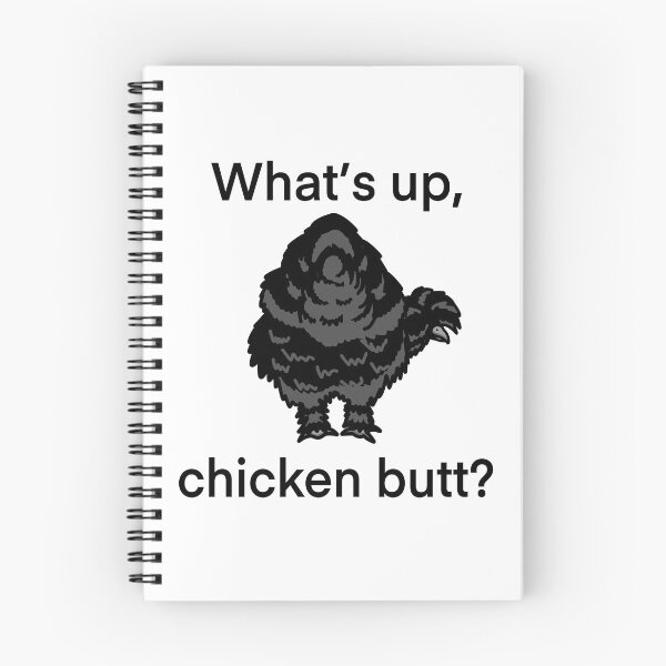 Aperçu de l'œuvre Quoi de neuf, cul de poule ? créée et vendue par Bumblibee.