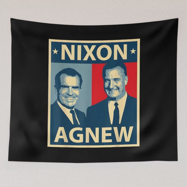 Item preview, " Nixon Agnew 68 Campaign " designed and sold by Ajitpal561.