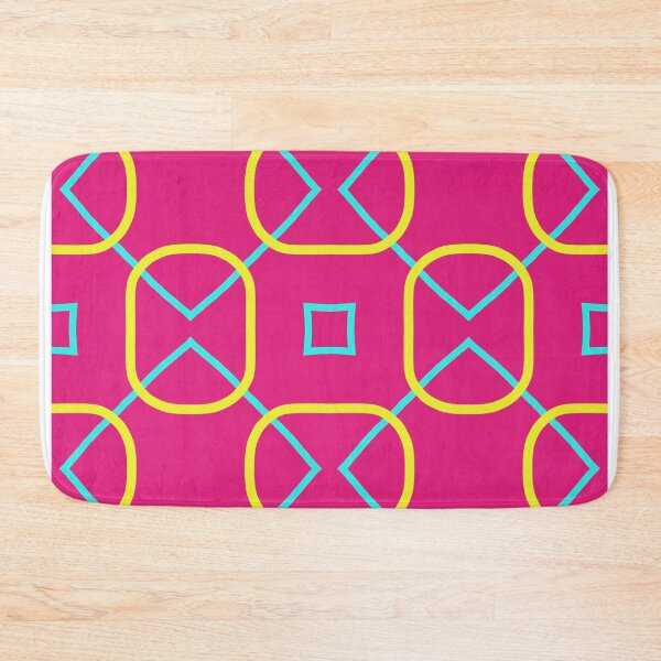 Item preview, Bright Bold Pattern on Pink designed and sold by KeksWorkroom.