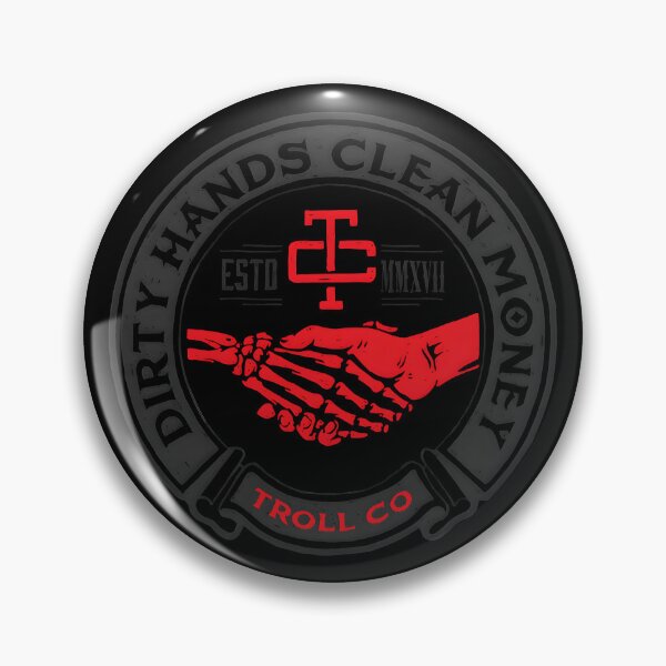 Item preview, Dirty hands clean money gothic style designed and sold by Ajitpal561.