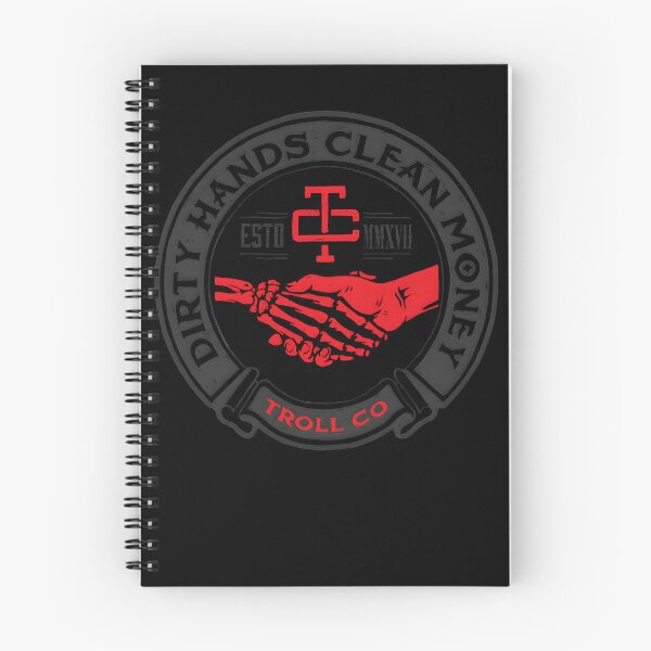 Item preview, Dirty hands clean money gothic style designed and sold by Ajitpal561.