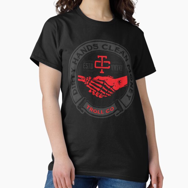Item preview, Dirty hands clean money gothic style designed and sold by Ajitpal561.