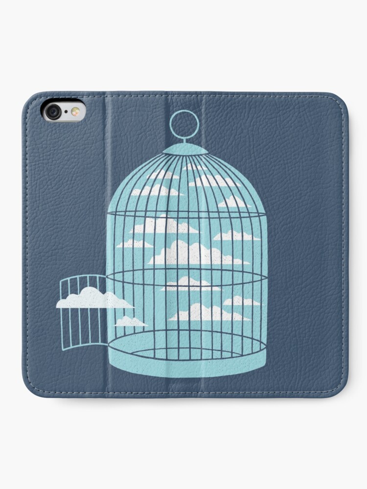 Alternate view of Free as a Bird iPhone Wallet