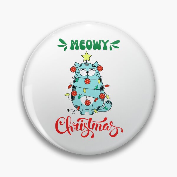 Item preview, Merry Catmas, Meowy Christmas, Funny Christmas, Cute Cat Lover, Christmas Approaching designed and sold by moderncrazeshop.