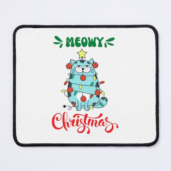 Item preview, Merry Catmas, Meowy Christmas, Funny Christmas, Cute Cat Lover, Christmas Approaching designed and sold by moderncrazeshop.