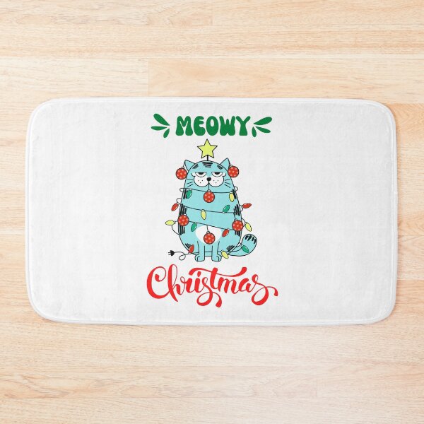 Item preview, Merry Catmas, Meowy Christmas, Funny Christmas, Cute Cat Lover, Christmas Approaching designed and sold by moderncrazeshop.