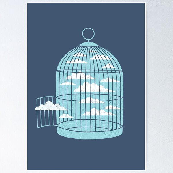Item preview, Free as a Bird designed and sold by thepapercrane.