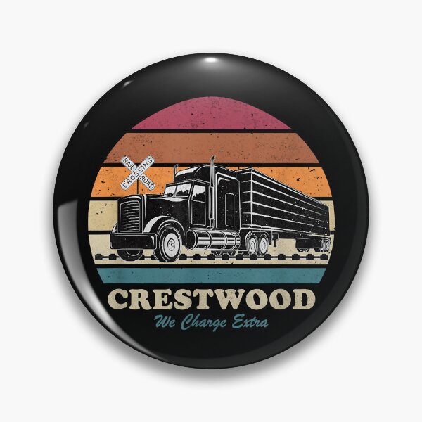 Item preview, Crestwood kentucky ky tourism semi stuck on railroad tracks designed and sold by DanielPenington.