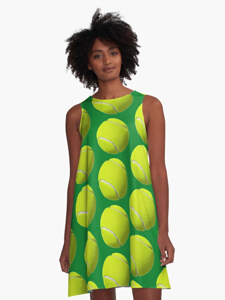 tennis ball dress