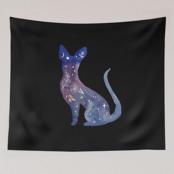 Item preview, Vintage Space Cats Illustration  designed and sold by garniturex.
