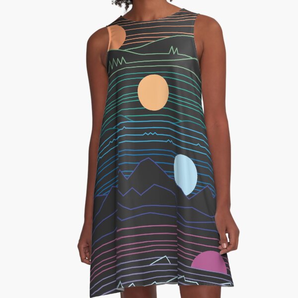 Many Lands Under One Sun A-Line Dress