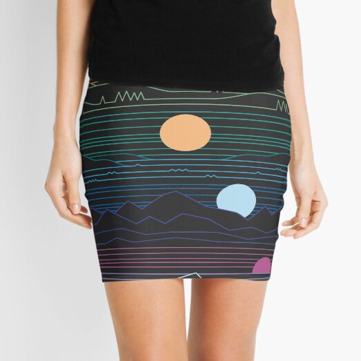 Many Lands Under One Sun Mini Skirt