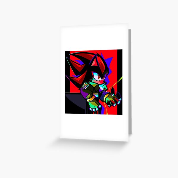 Shadow The Hedgehog Cute Greeting Card for Sale by ClothingFL1