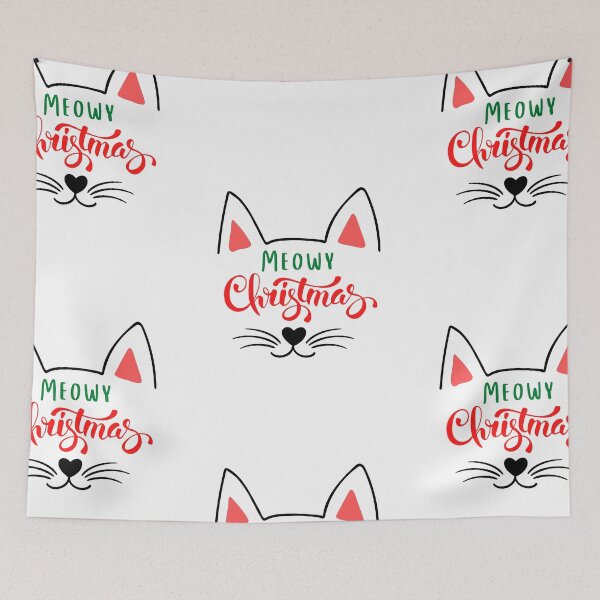 Item preview, Funny Merry Catmas, Meowy Christmas, Funny Christmas, Cute Cat Lover, Christmas Approaching designed and sold by moderncrazeshop.