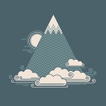 Artwork thumbnail, Cloud Mountain by thepapercrane