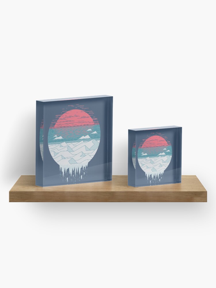 Alternate view of The Great Thaw Acrylic Block