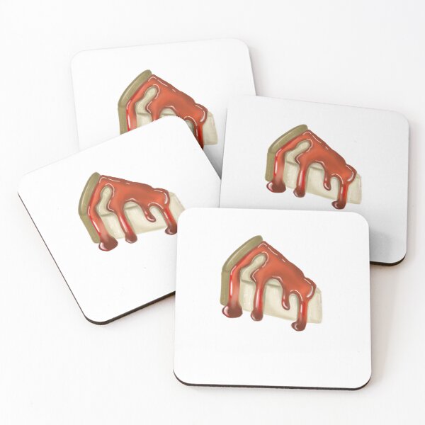Item preview, Strawberry Cheescake Food Art Sticker  designed and sold by GraphicsByGabby.