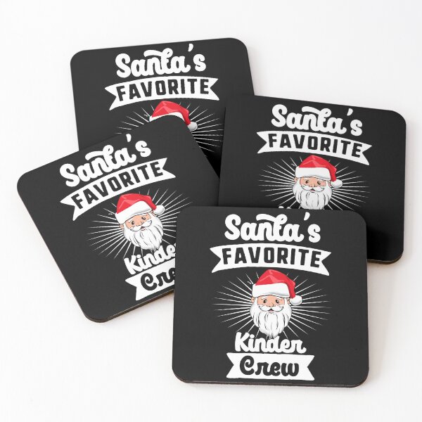 Item preview, Santa's Favorite Kinder Crew Santa Claus Merry Christmas designed and sold by QueenOfPrint.