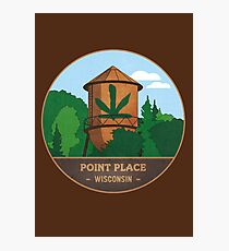 Point Place Water Tower Photographic Print