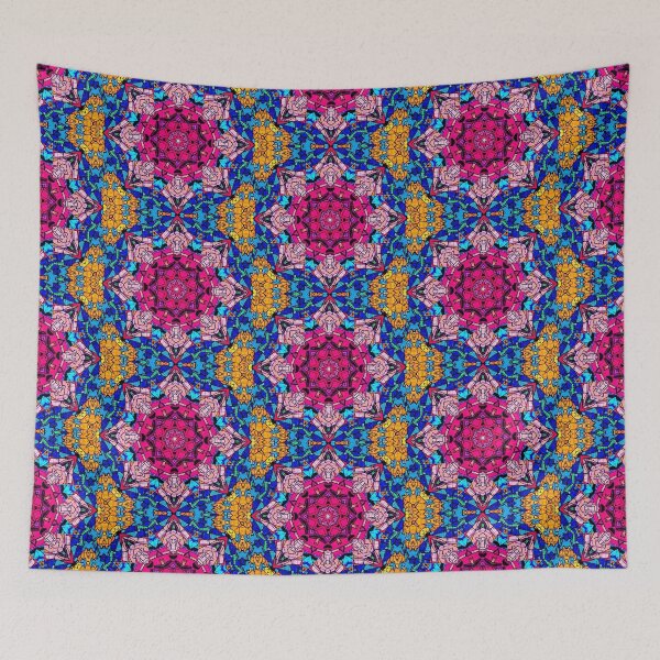 Item preview, Floral Patchwork Colorful designed and sold by Sasidenidesign.