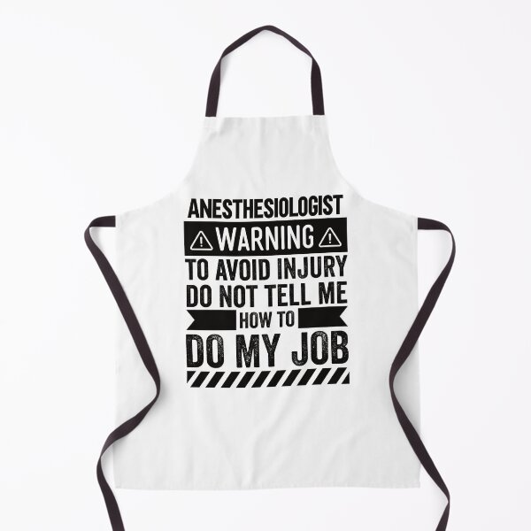 Item preview, Anesthesiologist Warning designed and sold by wittyshop.