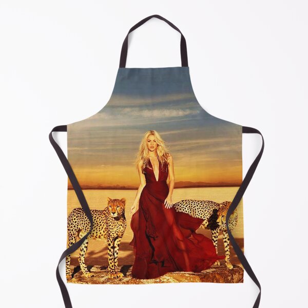 Item preview, Women And Pets Cheetah On The Desert Photoshot Aesthetic Poster designed and sold by roginezy.