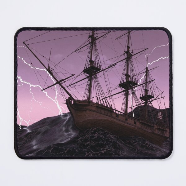 Item preview, Illustration Of A Ship In A Storm designed and sold by Richstd.