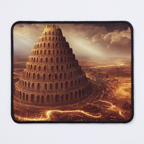 Item preview, Tower in a Lava Field designed and sold by OccultDreams.